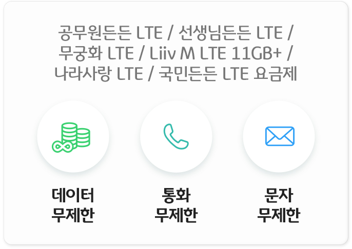 6종 LTE 요금제